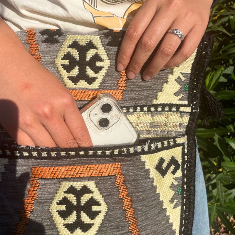 Sac Kilim - Gris