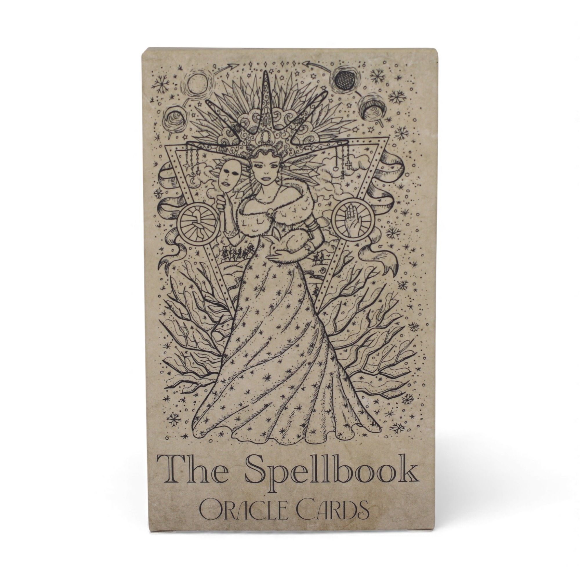 Oracle Cards Witchcraft Deck - 40 Vintage Alchemy & Folklore Cards