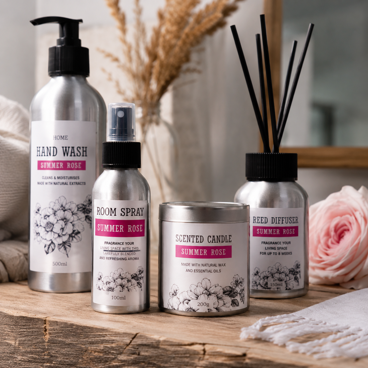 Zapachowe Spraye do Pomieszczeń 100 ml - BEZ ETYKIET