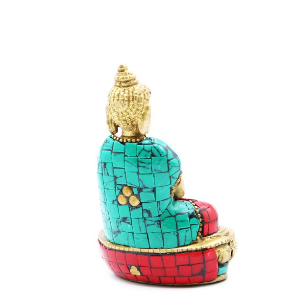 Месингова фигура на Буда - Амитабха - 9,5 см