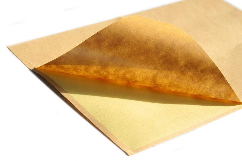 Brown Kraft - 2UP Round Corner A4 Laser Label 199.6x143.5mm