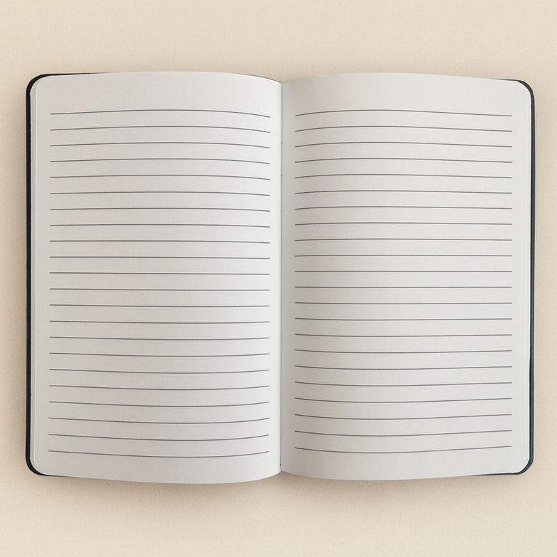 Black Velvet Note Book - 80 pages - Carpe Diem