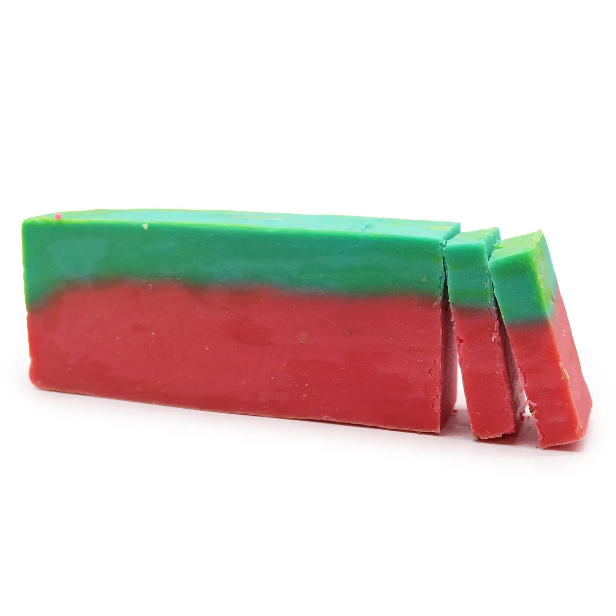 Watermelon - Olive Oil Soap Slice — Soap · GlowDuty apothecary