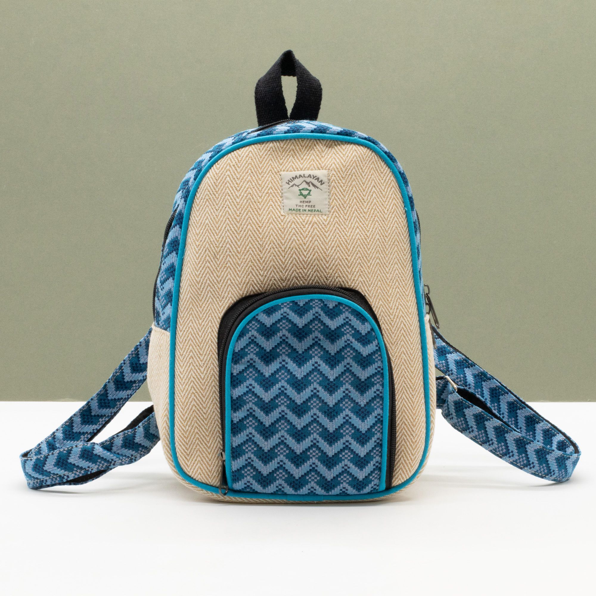 Medium Kathmandu Backpack - Dhaka Design (30x21x9cm)