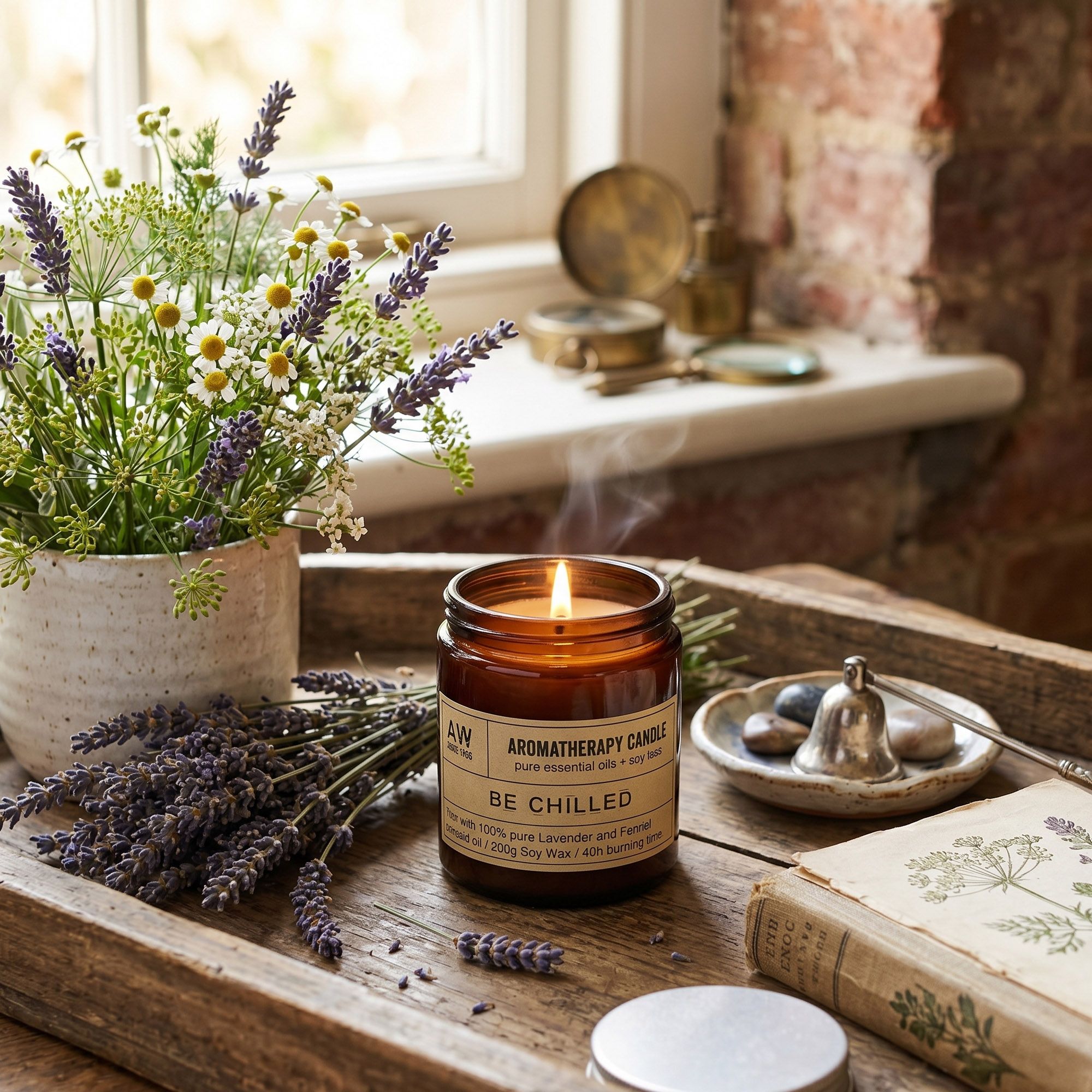 Aromatherapie Sojawas Kaarsen 200gr