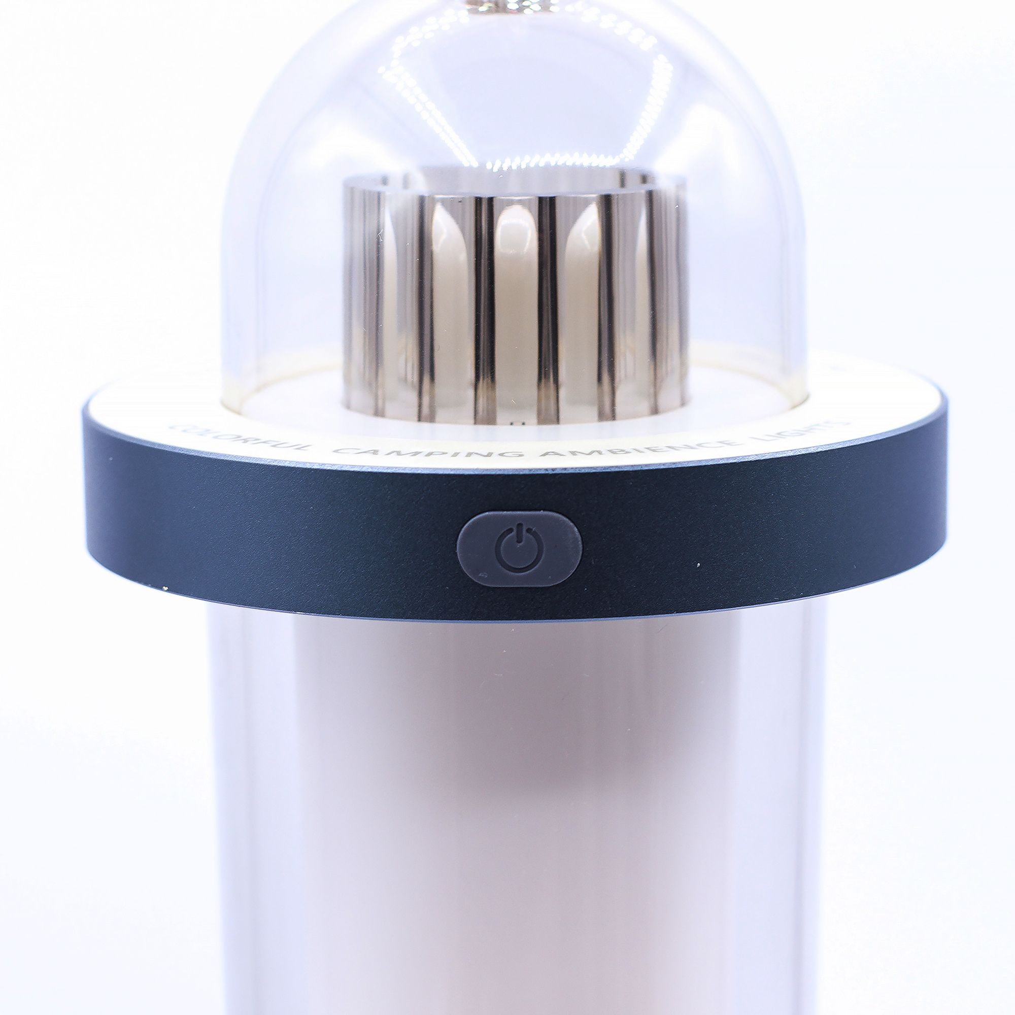 Utomhuslampa med Flammeffekt – Vit - USB-C Laddningsbar - Multifärg