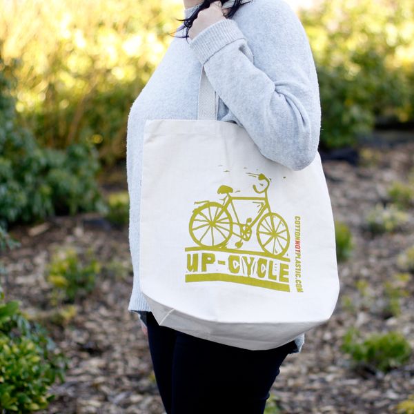 Sac Cabas Éco ' Up Cycle' - (4 modèles assortis)