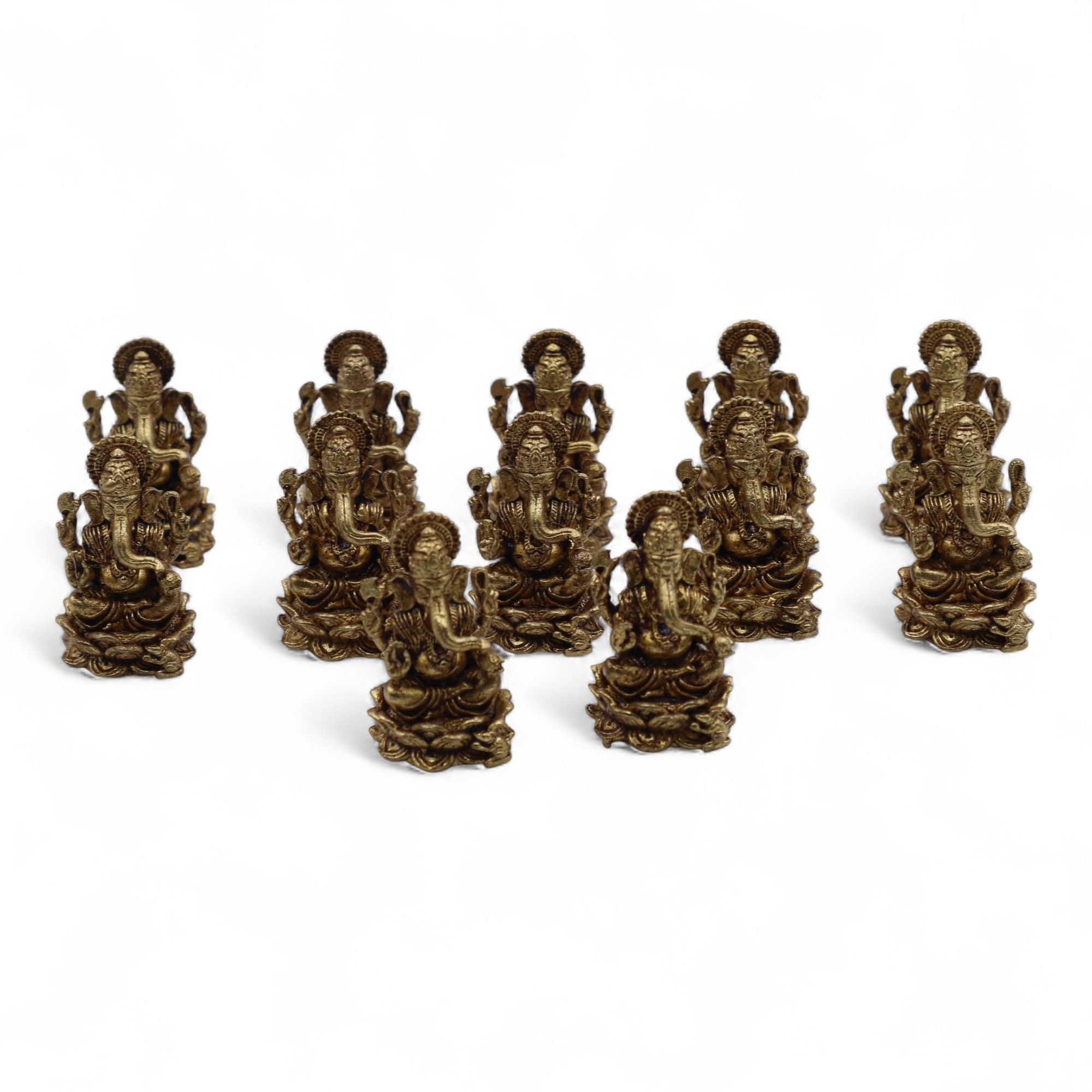 Miniatyrstaty av Guden Ganesha (12g)  - 30mm