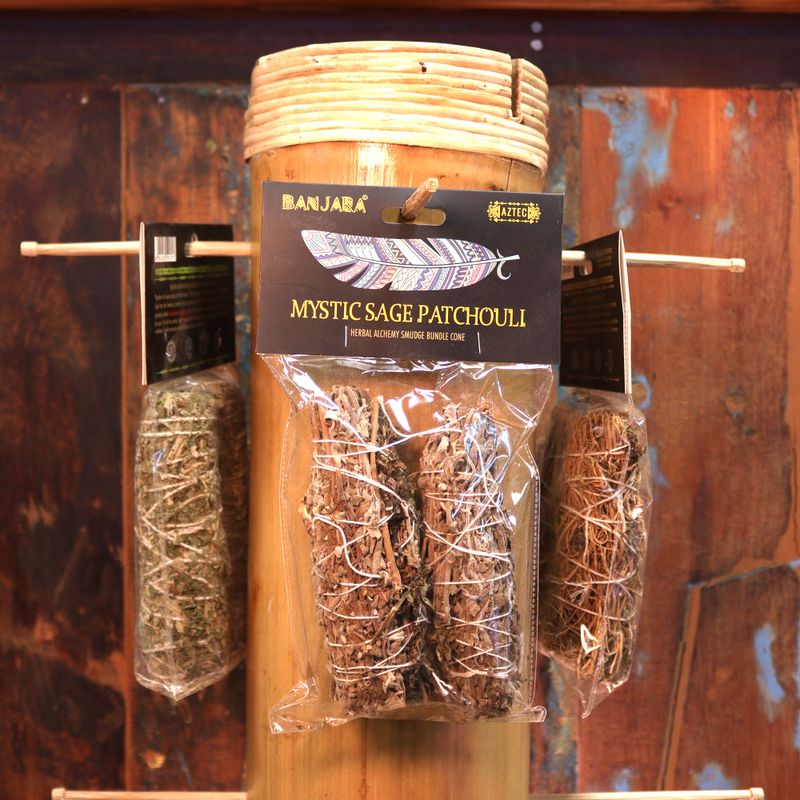 Banjara Smudge Sticks - Indian Sage and Patchouli