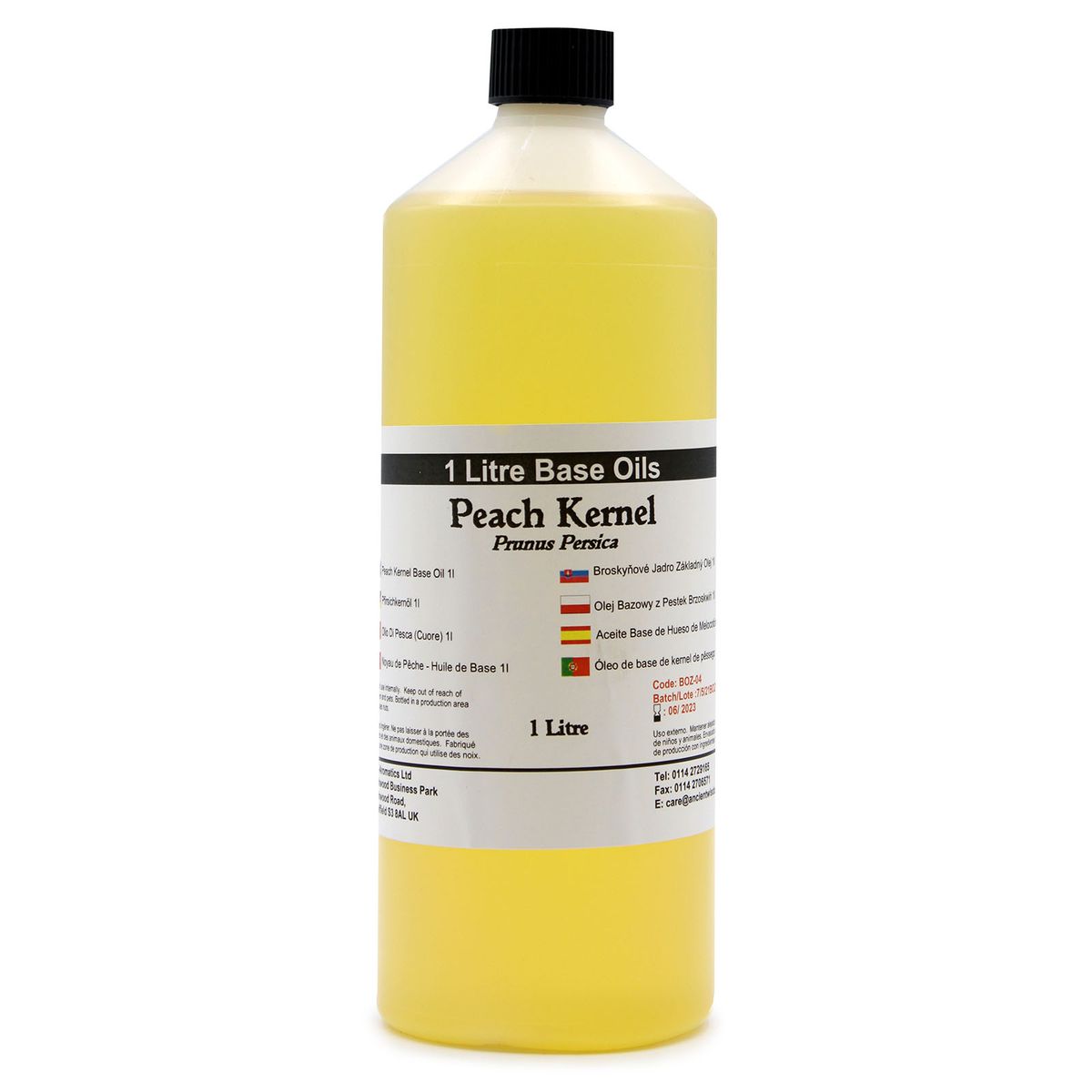 Óleo Base - 1L - Pêssego
