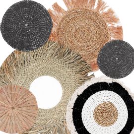 Conjunto de seis quadros naturais - Coleção Bintang