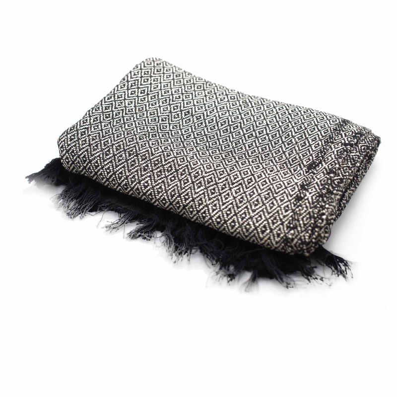 Boho Komfort Přehoz 125x150cm - Uhlový