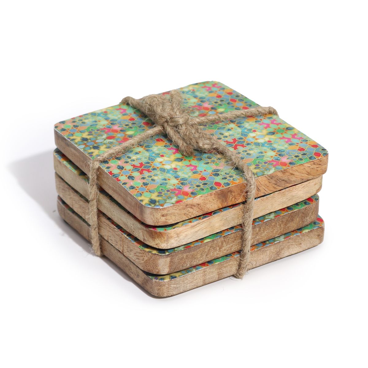 Tigelas, Bandejas e Posavasos de Madeira de Manga