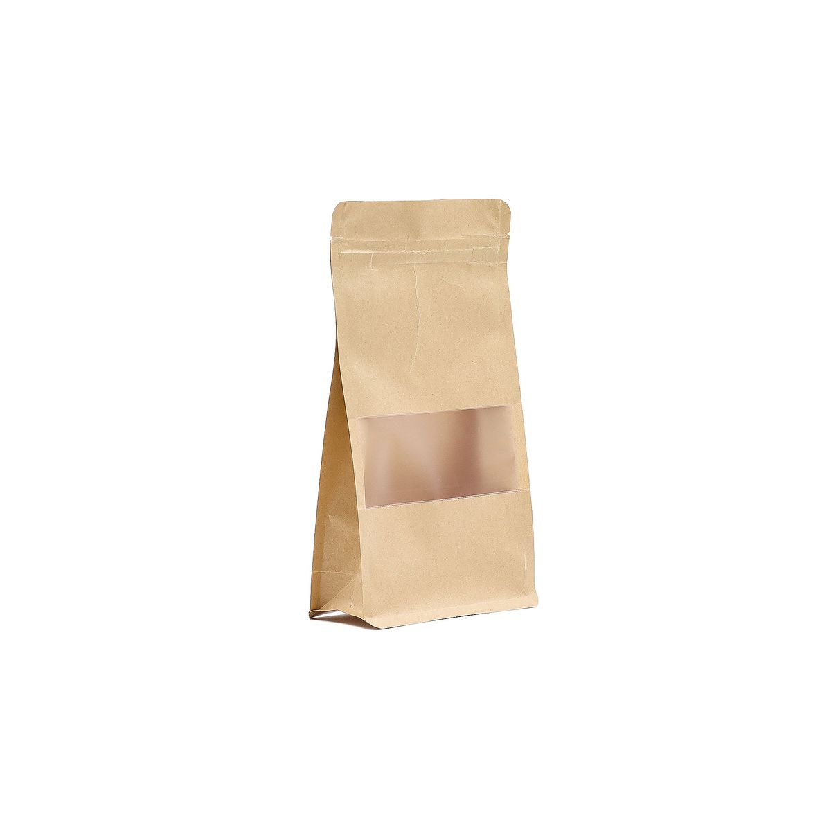 Sacos Kraft com janela - 14x24 cm