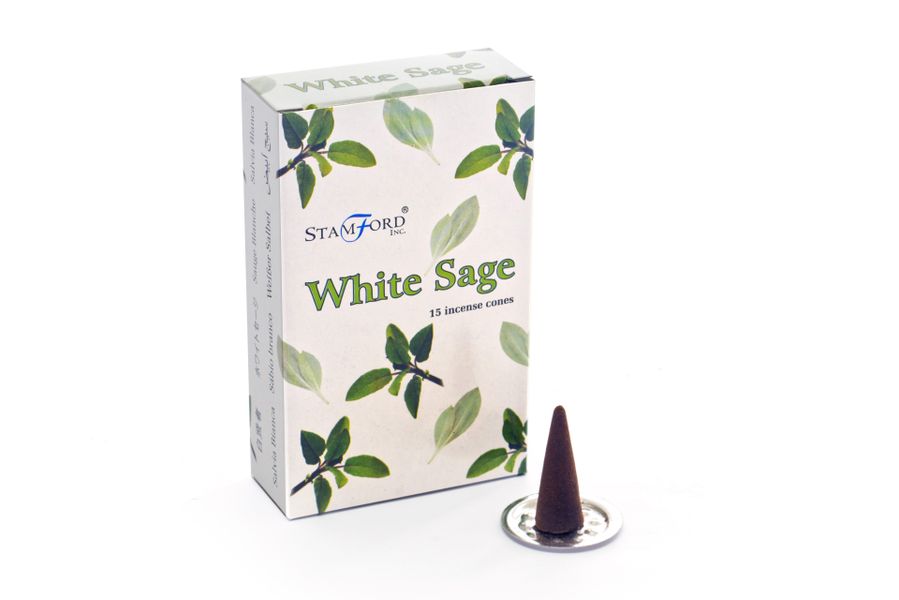 Cônes Stamford Premium - Sauge Blanche