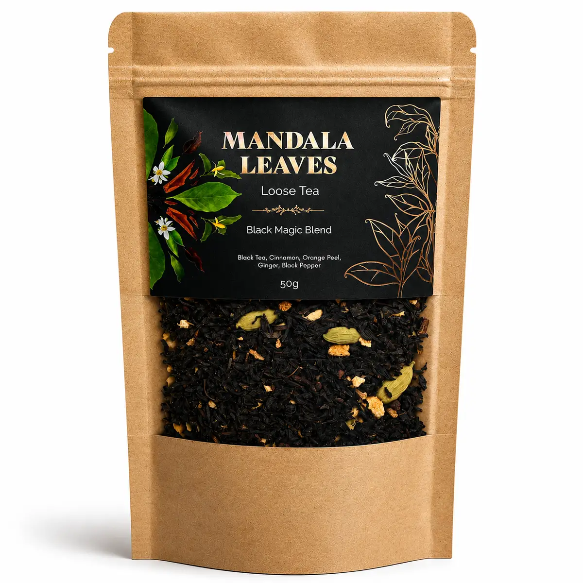 50g Black Magic Blend — Tea · GlowDuty apothecary