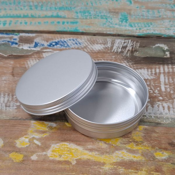 Couvercle à Vis Rond en Aluminium 82 x 28 100 ml