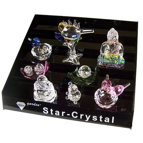Star Crystal Stepped Display Stand