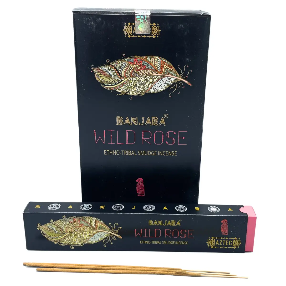 Banjara Tribal Smudge Incense - Wild Rose — Incense · GlowDuty apothecary