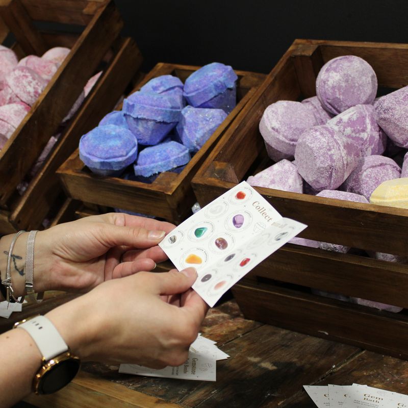 Gemstone Bath Bombs Starter Pack - Brown Boxes