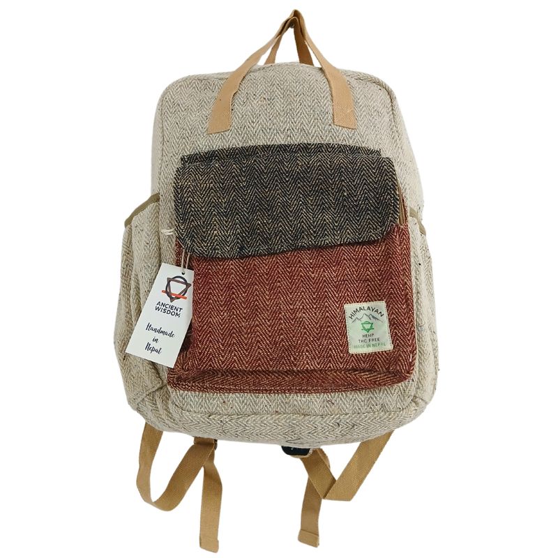 Sac à Dos Aventure en Chanvre - Katmandou