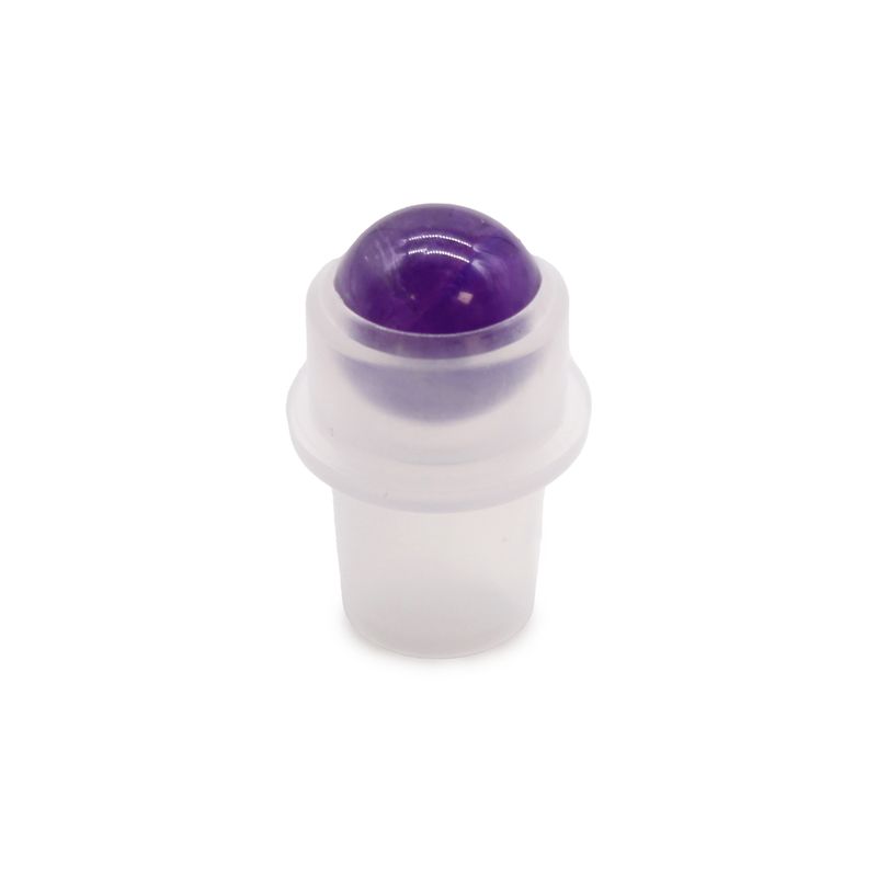Extrémité de Roll-On de Gemme pour Bouteille de 5ml - Améthyste