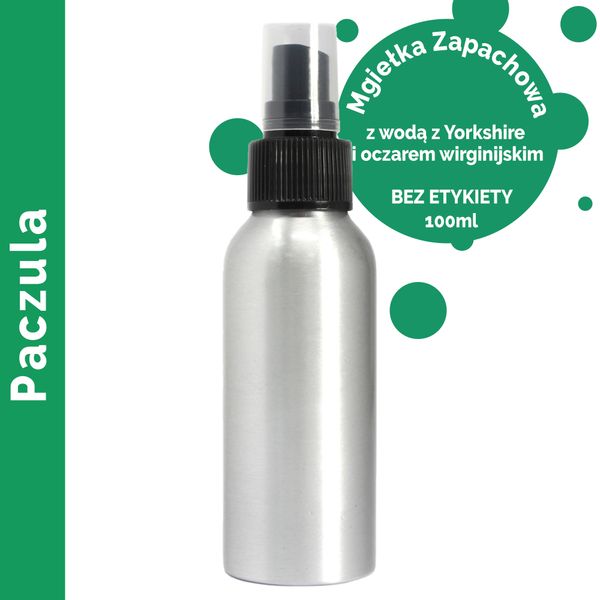 Mgiełka Zapachowa 100 ml - Paczuli - BEZ ETYKIETY
