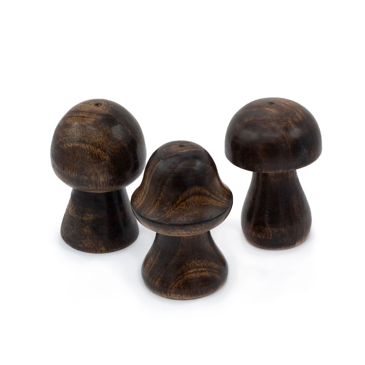 Conjunto de 3 mini-conchas para incenso (8 cm, 7 cm, 6,5 cm)