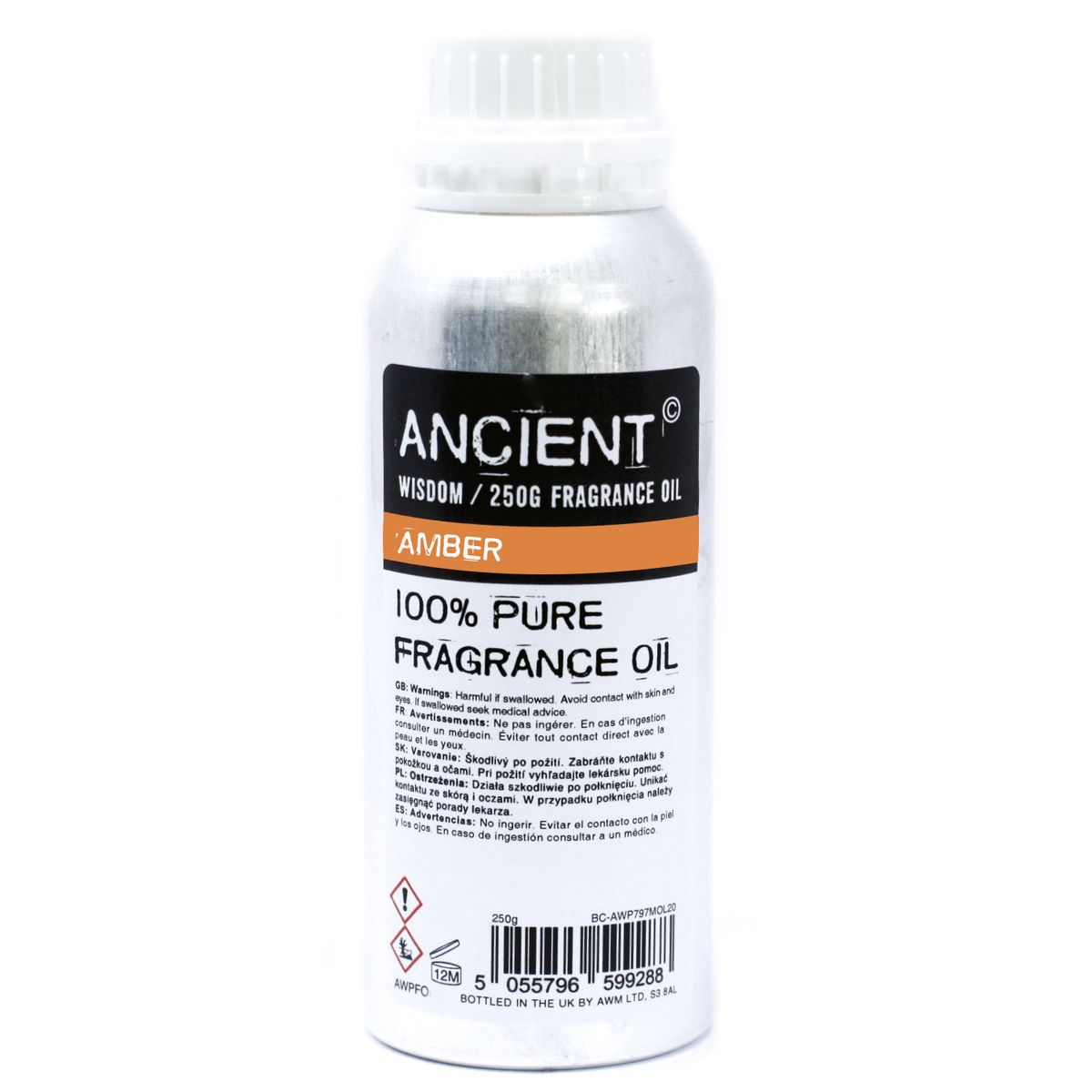 Óleos perfumados 250 g - Âmbar