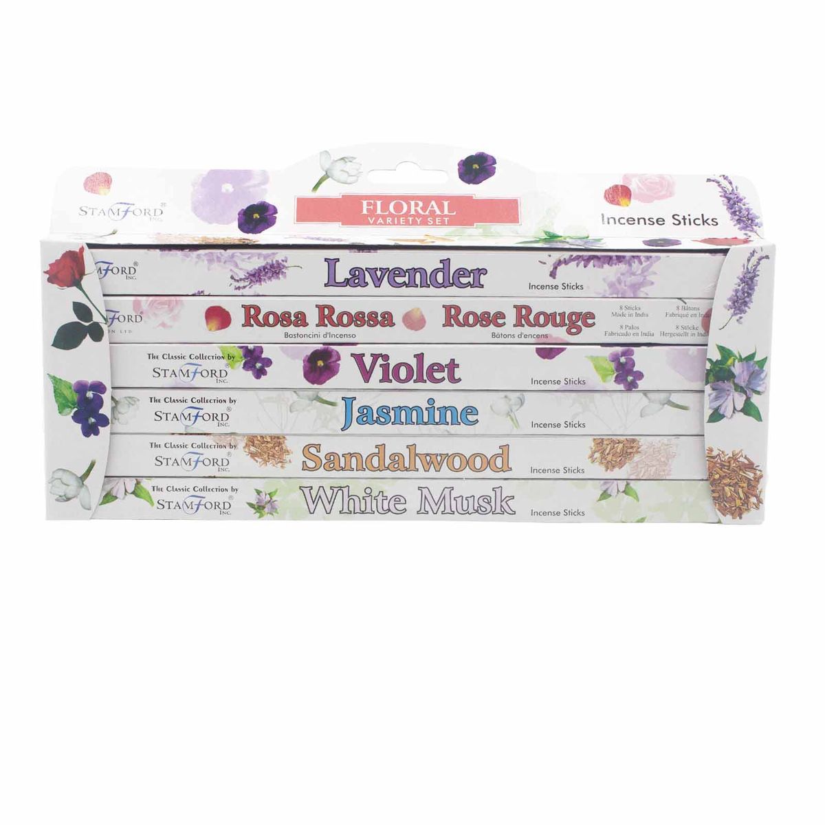 Conjunto de incensos Stamford - Floral