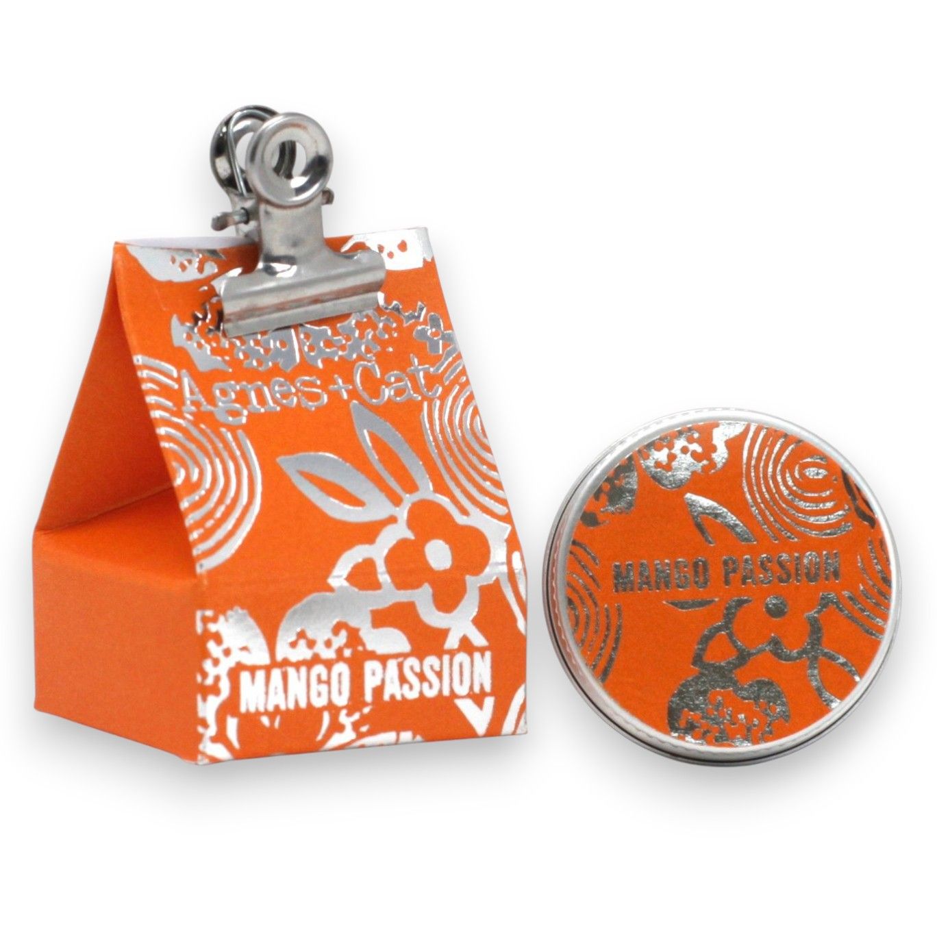 Mango Passion Fruit Lip Balm - Tropical Fragrance, Nourishing, Aluminium Tin