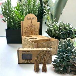 Cones de Incenso Piramidais Banjara