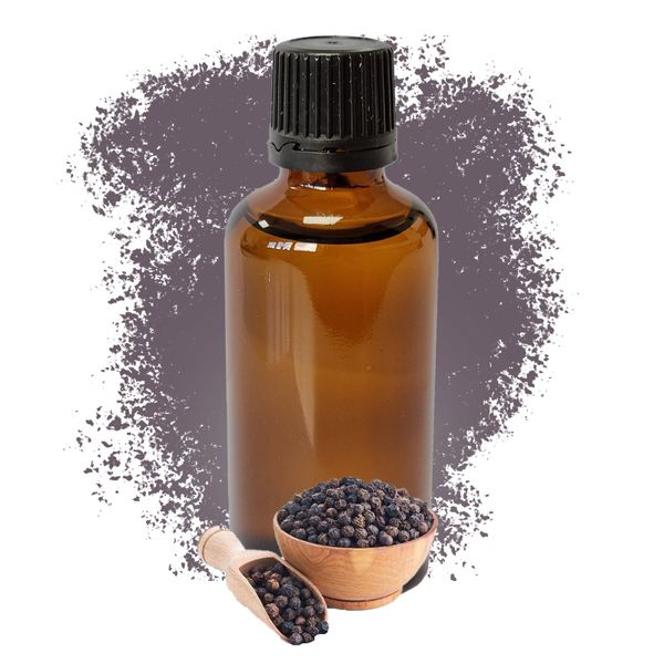 Oli Essenziali 50ml - Pepe Nero (Senza Etichetta)