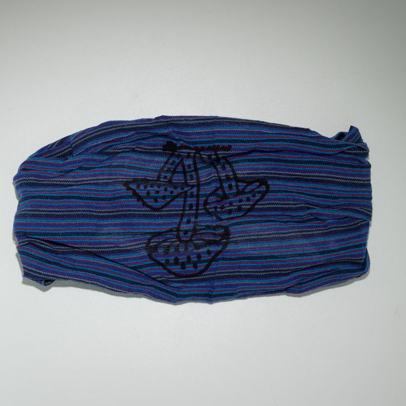 Nomad Sari - Hippy Headband - Blockprint Assorted Designs - (56x25cm) Free size