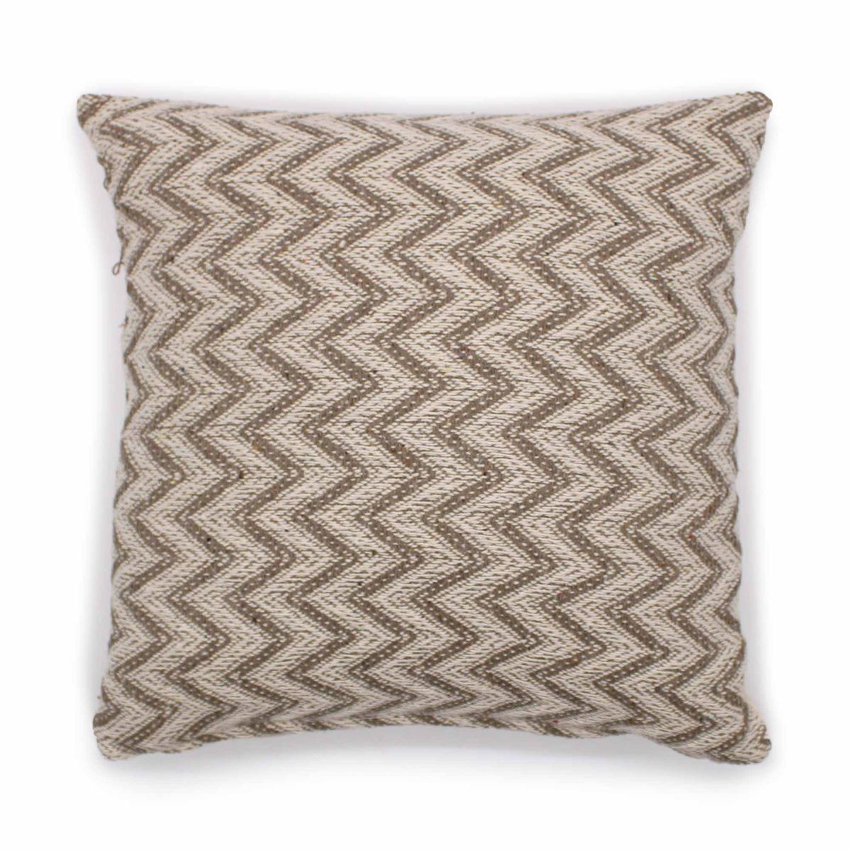 Capa de Almofada Clássica - Chevron Comprido Cinza - 40x40cm