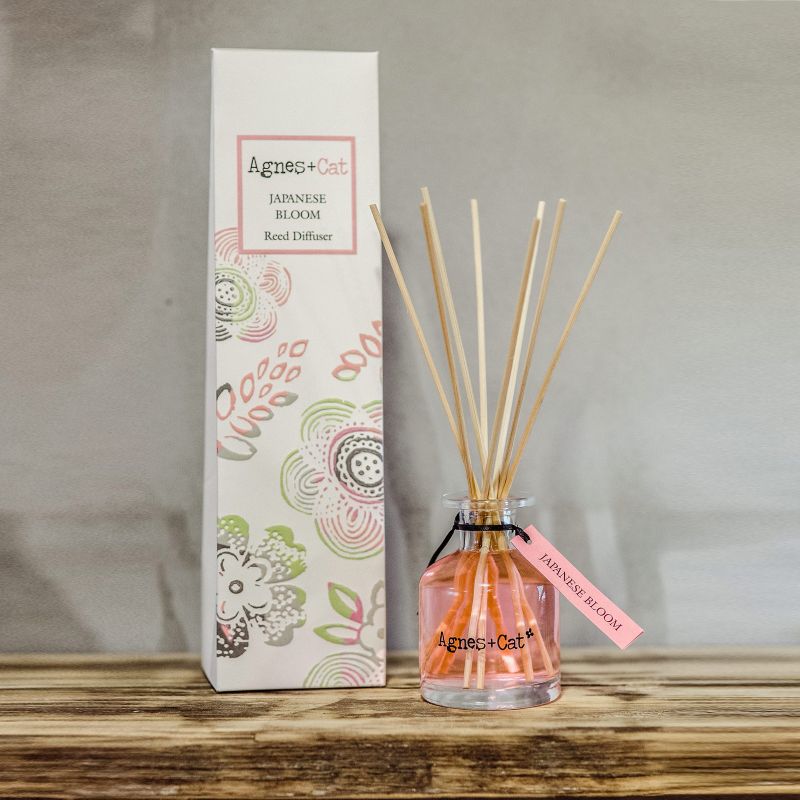 Box mit 3 140-ml-Red-Diffusoren – Japanische Blüte