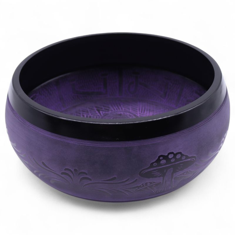 Extra Hög Ljudnivå - Svampformad Klangskål - 23x10.5cm 1.3kg - Dimlila