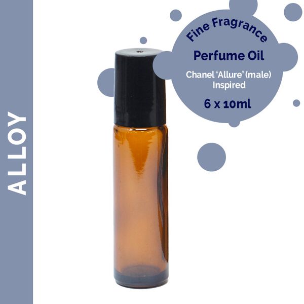 Alloy Parfymerade Roll-On Oljor 10ml - Utan Etikett