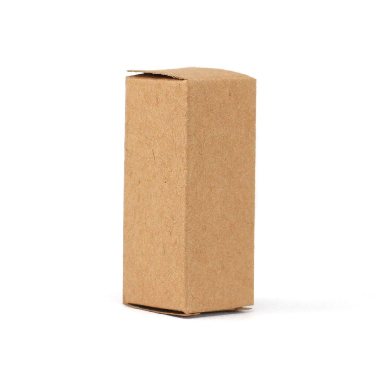 Caixa para frasco de óleo essencial de 10 ml - Castanho
