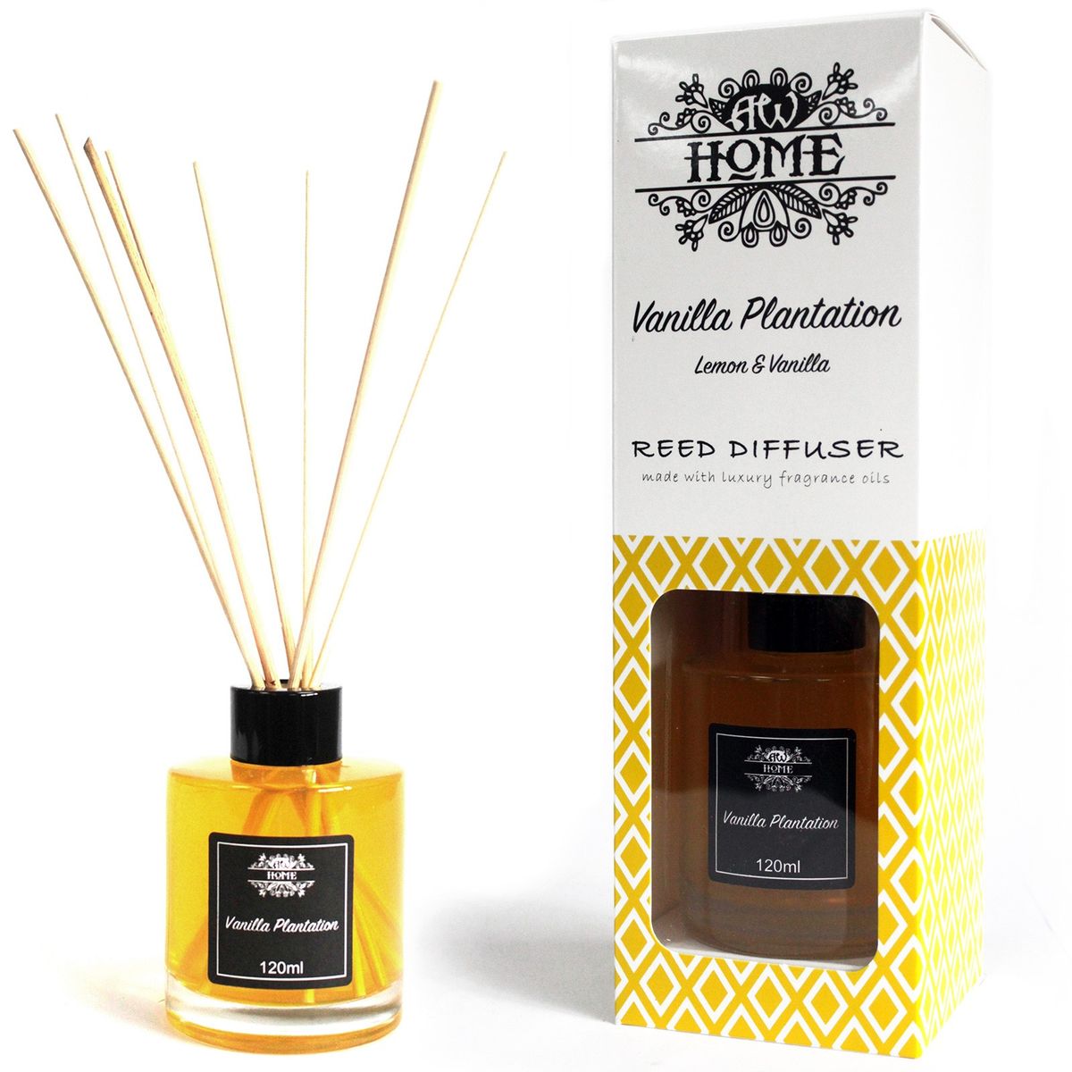 Difusor aromático 120 ml - baunilha