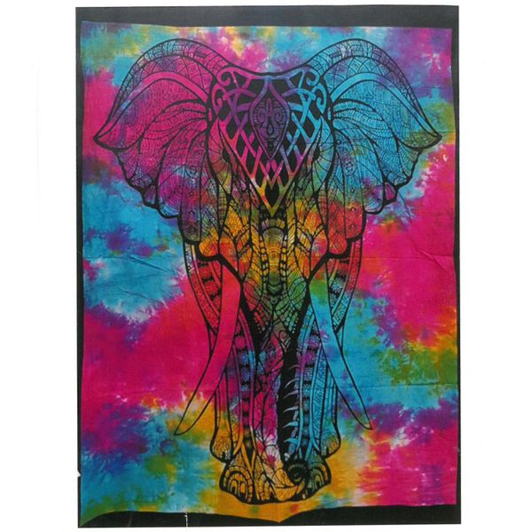 Arte de Parede em Algodão - Elefante