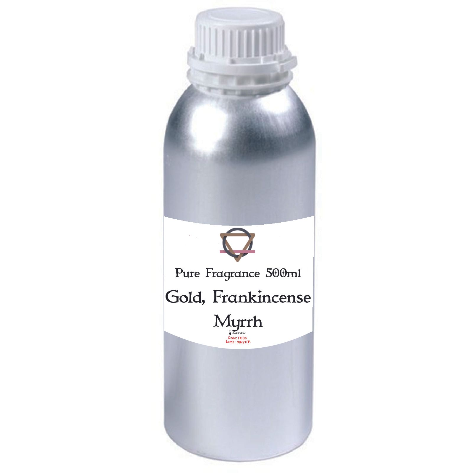 Óleo de Fragrância Puro Ouro, Incenso e Mirra - 500ml