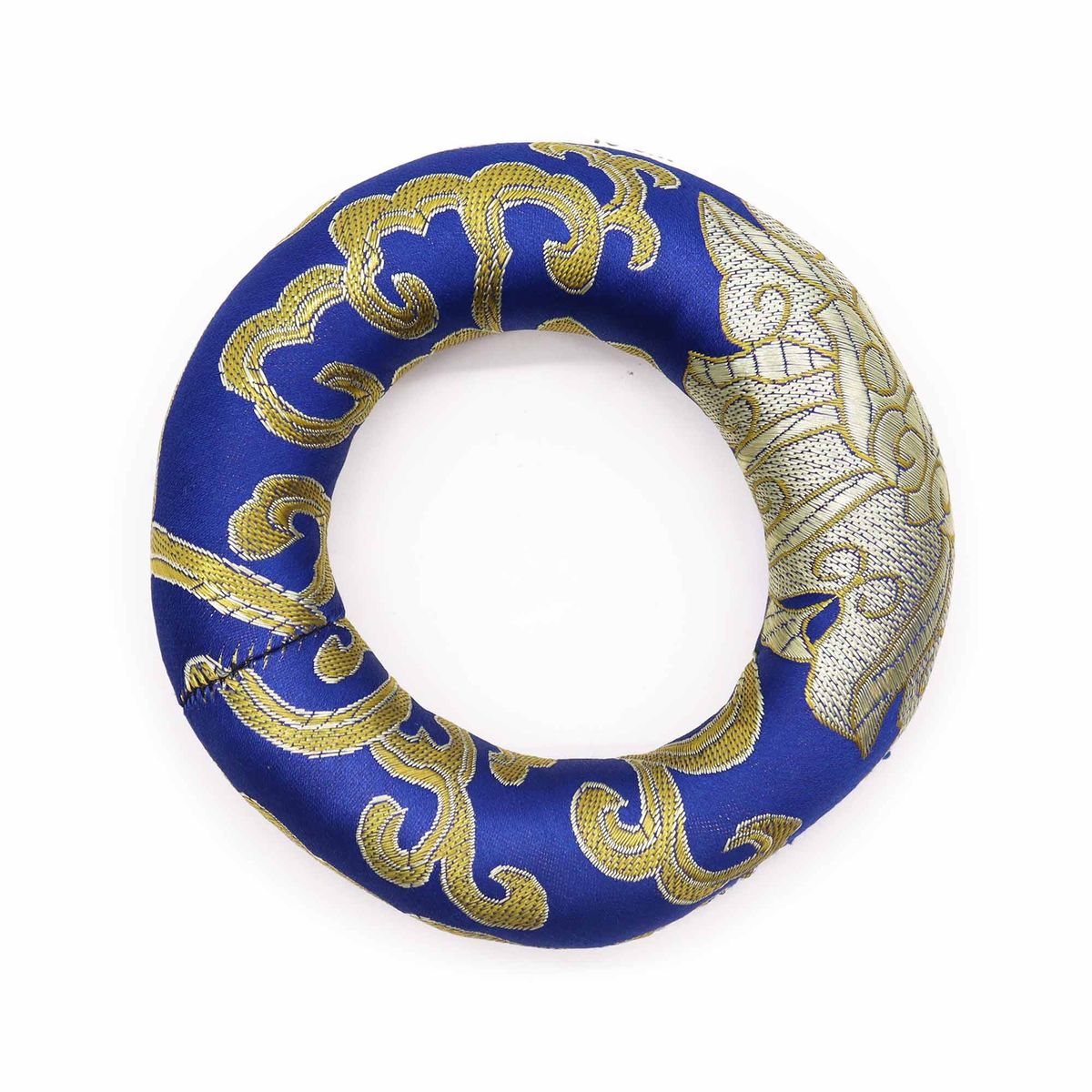 Almofada com aro de 10 cm (para taça tibetana de 12-14 cm) - Azul