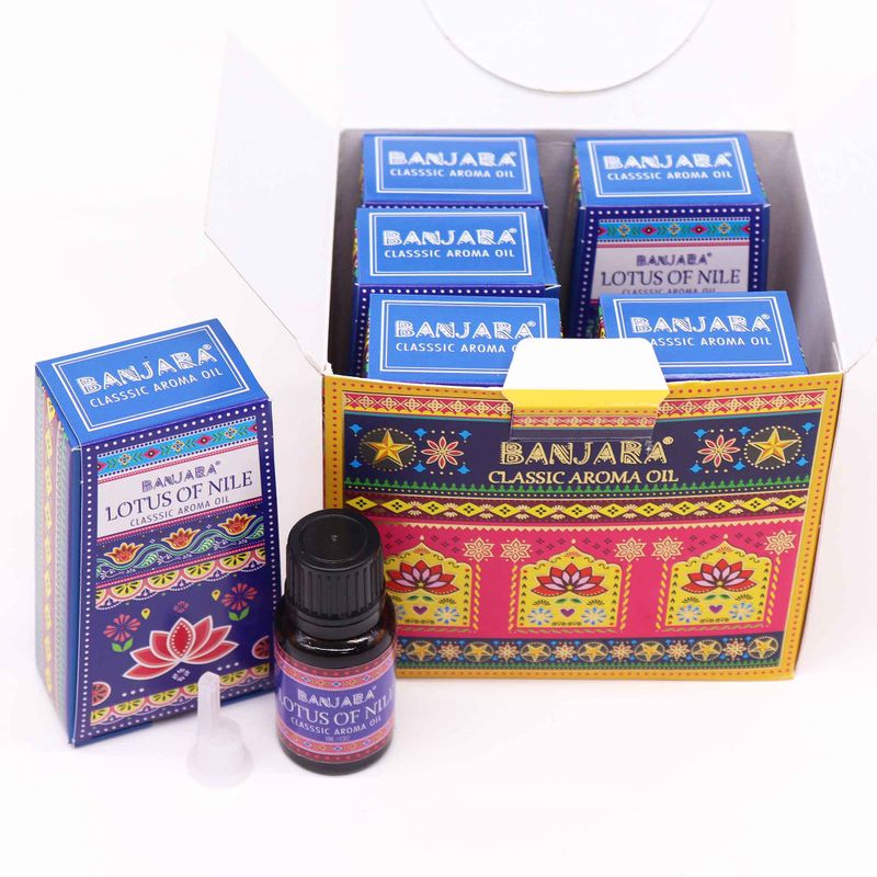 Banjara Indický Vonný Olej 10ml - Lotos Nilu