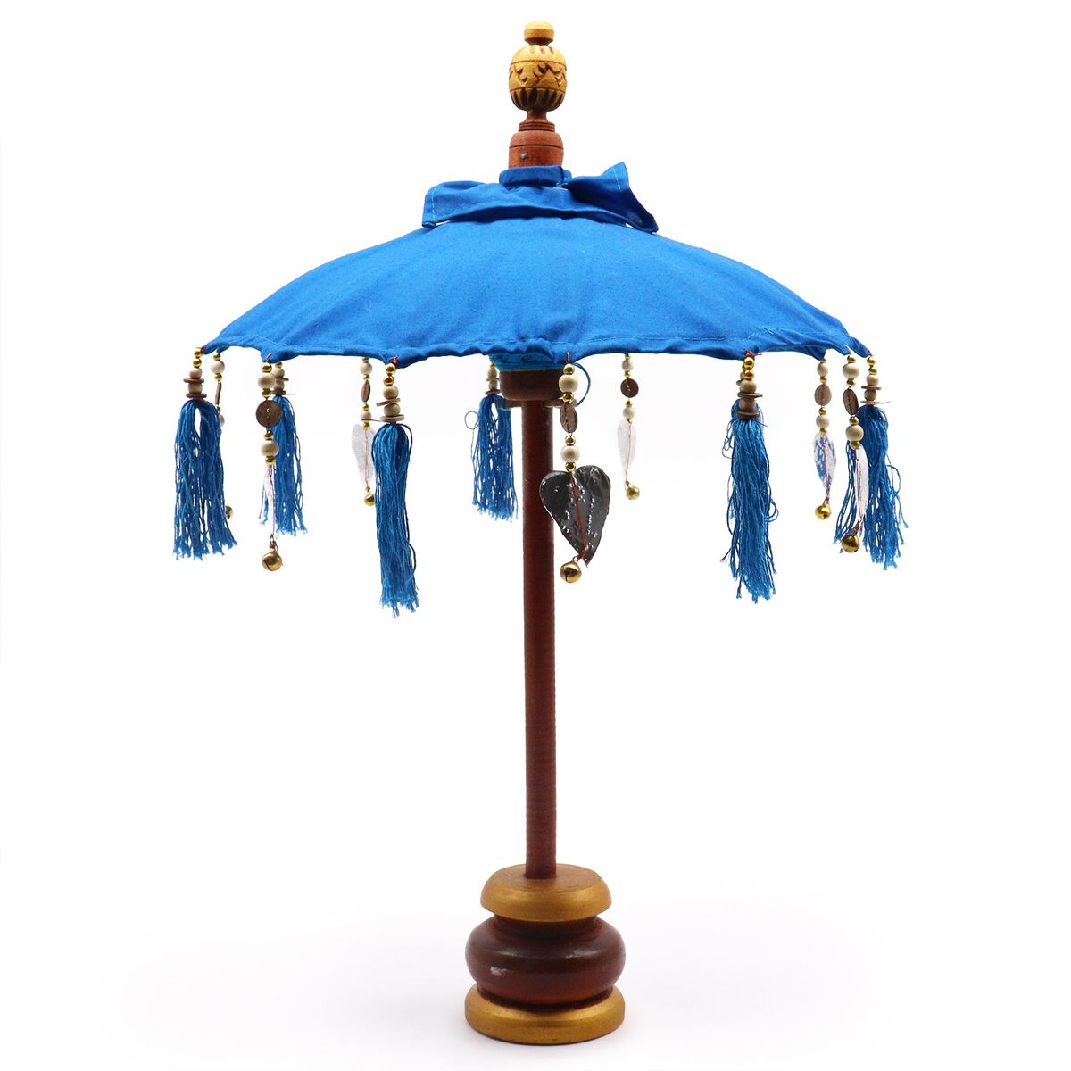 Guarda-sol Bali Home Decor - Algodão - Turquesa - 40 cm