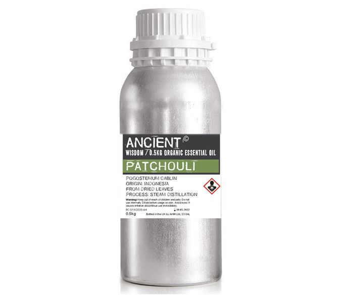 Óleo Essencial Orgânico de Patchouli 500ml