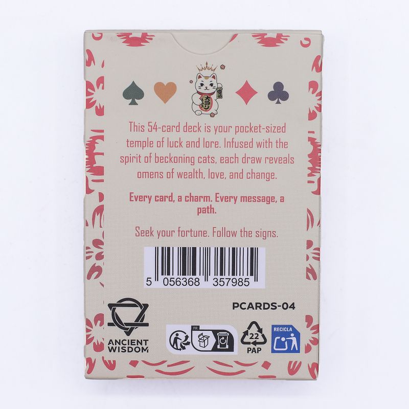 Lyckokatter Spel- & Orakelkort – Maneki Neko Lek