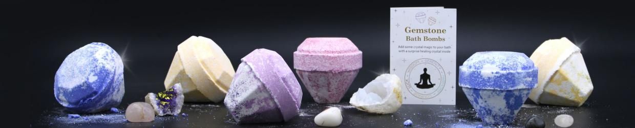 Gemstone Bath Bombs
