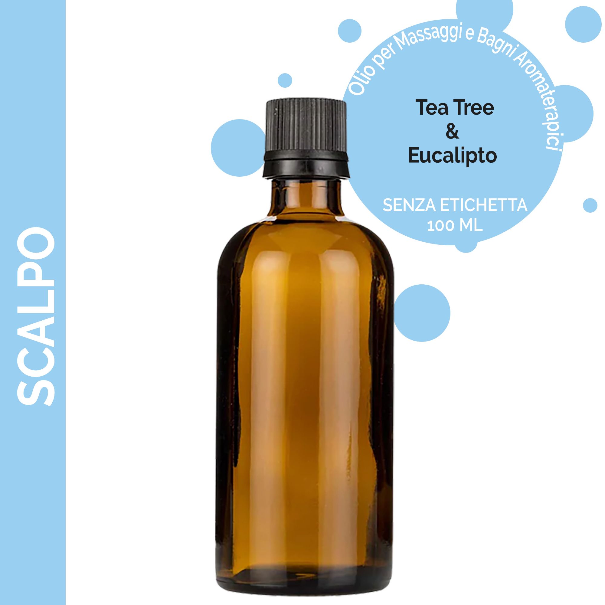 Olio per Massaggi 100ml - Scalpo (No Etichetta)