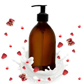 Lotion Framboise & Grenade 300ml - Sans étiquttes